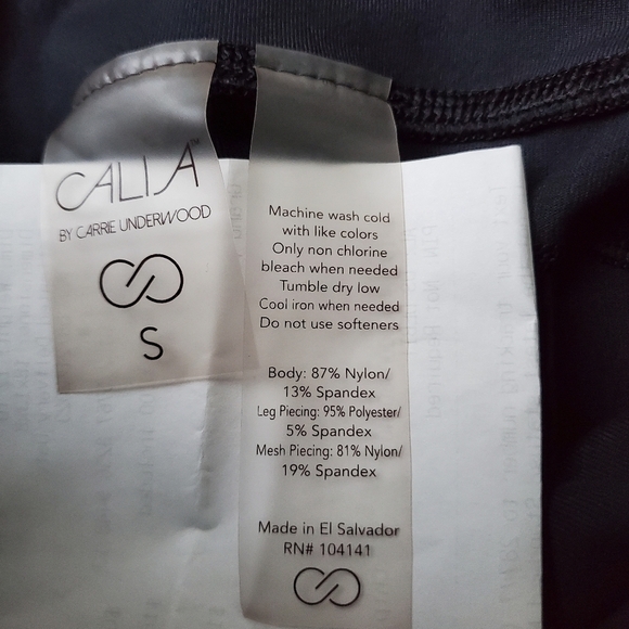 CALIA by Carrie Underwood Legging Womens Mesh Size Small - Picture 7 of 8